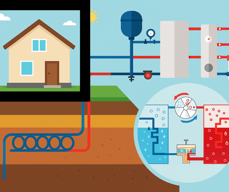 geothermal heating and cooling savings over time